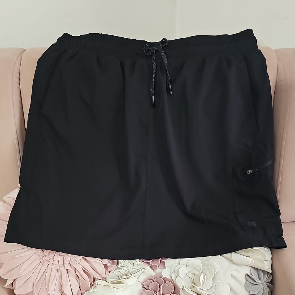 Black Athletic Skort